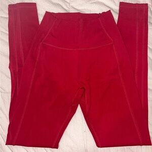 Red Alphalete Athletics Pulse Kinetic Legging